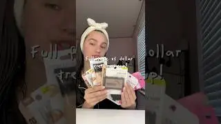 Doing a full face using only dollar tree makeup #dollartree #makeup #productreview #grwmcosmetics