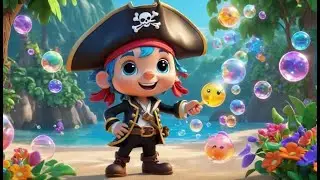 Pirate Pete&rsquo;s Bubble Boat | English Nursery Rhyme | Kids Songs | Baby Music
