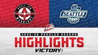 Moose Jaw Warriors at Seattle Thunderbirds 01/16 | WHL Highlights 2025-26