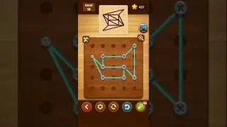 line puzzle string art Juniper level 16