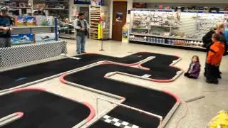 Kyosho MF-015 chassis on RCP foam track