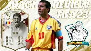 90 World Cup Icon Hagi Review | Best CAM for 150k? | FIFA 23 Ultimate Team