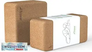 Trideer Cork Yoga Blocks 2 Pack Yoga Blocks Natural Cork High Density Review