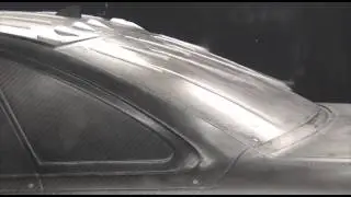 Scale Model Ford Taurus Wind Tunnel Testing