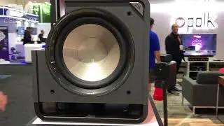 CEDIA 2017: Polk Audio Features HTS12 Home Theater Series Subwoofer