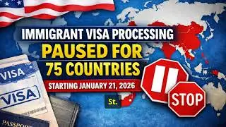 U.S. Immigrant visa suspension: What Countries are on the list? Find out if your country is affected