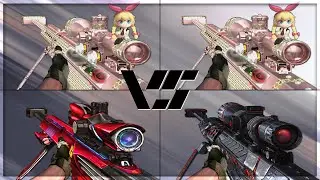 CrossFire 2.0 : BARRETT M82A1 JEWELRY vs BARRETT M82A1 VIP's [VVIP Comparison]