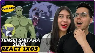 SLIME RESOLVE! GOBLINS VS LOBOS! | REACT TENSEI SHITARA SLIME DUBLADO 1X03