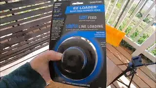 How to install the walmart Shakespeare EZ loader weed eater head on Husqvarna & ECHO trimmers