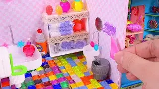 DIY Miniature Bathroom inspired by the 