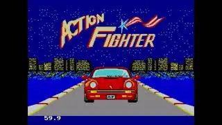 Action Fighter (1986) Playthrough Sega Master System 4K HD