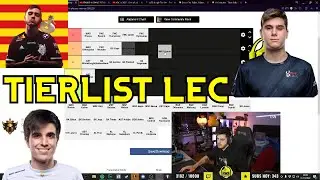 ELMILLOR los MATCH de KASSADIN y TIERLIST de la LEC