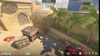 CS2 Mirage Waterfall smoke for CT to split A