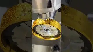 200g gold bracelet CNC machine carved craftsmanship #goldfactory #gold