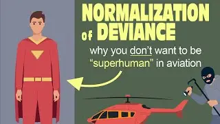 What happens when a pilot starts to feel invincible?