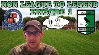 ⚽FM18 Non-League to Legend challenge EP1 - Dudley Sports F.C. - Football Manager 2018 gameplay