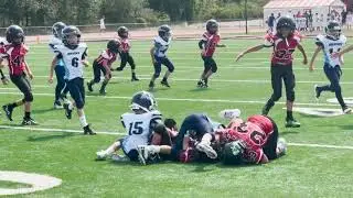 #23 Huck Evans, Verdigris Cardinals, Verdigris Youth Football, INFC