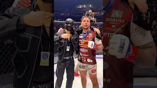 Olli Santalahti via Anaconda 🐍 #icecage #mma #ufc
