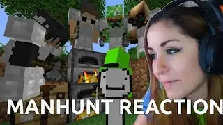 Captain Puffy Reaction On  Minecraft Speedrunner VS Manhunt (NOT AMAZED)