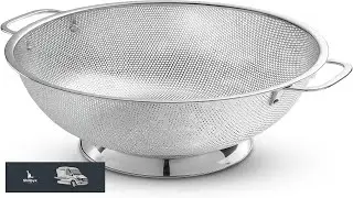 Bellemain Colander for Kitchen 5 Qt Stainless Steel Strainer with Handle