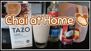 🍵EASY (2) Tazo Chai Latte Drinks at home!  (Delicious, too!!)