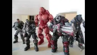 Custom Gears of War Berserker Action Figure