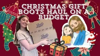 Christmas Gift Haul | On A Budget | Gift Inspiration | Boots Haul 