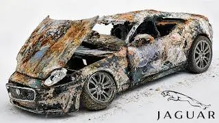 Restoration Abandoned Jaguar | Incredible Transformation and Rescue Car