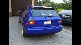 VW mk3 Golf3 USA 2.0 8v gti Projekt / German cult style tuning / story of my car
