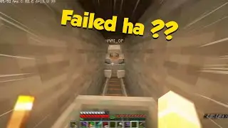 He Made a ROLLER COASTER ride (Minecraft)