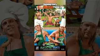 The Ugliest Summerslam Poster of all time #summerslam #wwe