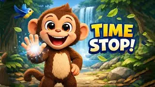The Monkey Who Could Pause Time | Magical Kids Story 2026 latest video