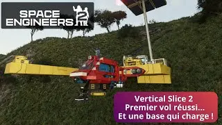 Space Engineers 2 VS2 Ép.3 : Premier vol réussi… mais l’énergie manque !