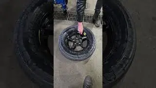 German Expandable Spare Tire in Action &ndash; Watch It Inflate and Collapse!