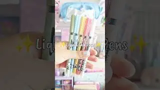 Aesthetic Liquid Ink Pens ✨ Figo Fomo Panda Pens 🐼 #shorts