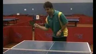 Table Tennis Forehand Push Lesson