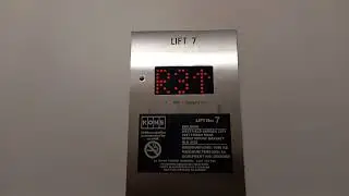 Modded 1997 Schindler Roped Hydraulic Elevator 7 at Westfield Mount Gravatt, Brisbane, QLD