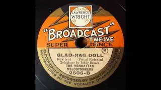 Glad-Rag Doll, The Manhattan Melodymakers, 1929
