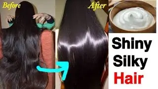 How to Get Shiny - Glossy - Silky hair | DIY Hair Shine Mask | JSuper Kaur