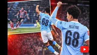 Max Alleyne First Goal | Manchester City Vs Exeter City 4:0 | FA Cup Round 3 2025/26 Highlights