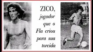 ZICO ANOS 1972/1973 - A ESCALADA