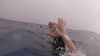Shooting a coraltrout in Fiji