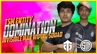 Invisibe man 1 vs 6 clutch || TSM Domination in pmwl || PMWL Highlights