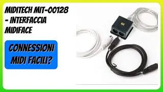 RECENSIONE (2025) : Miditech MIT-00128 - Interfaccia Midiface. DETTAGLI