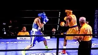 CHRIS COAKLEY/ JONATHAN SLEDGE : NY GOLDEN GLOVES BOXING 2016 : 141 lb. open ..3 rounds