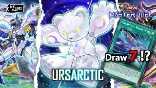 [MD] Insane Draw 7! Ursarctic Deck with New Support! / Invincible Raid [Yu-Gi-Oh! Master Duel]