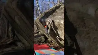 Exhibit A V8/7B+ (Mt Gretna Bouldering)