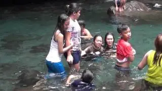 Amazing Majayjay Laguna Falls freezing water temperature Part 2