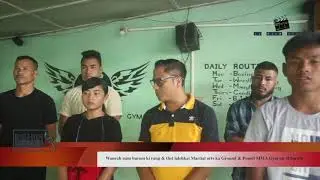 Wanrah nam burom ki rang & thei &iuml;alehkai Martial arts ka Ground & Pound MMA Gym na Mizoram