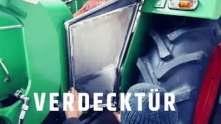 Verdecktür aus Metall selber machen - Fendt Farmer